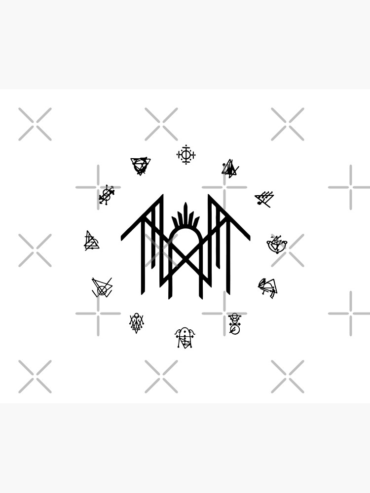 The Circle Of Black Tapestry Official Sleep Token Merch