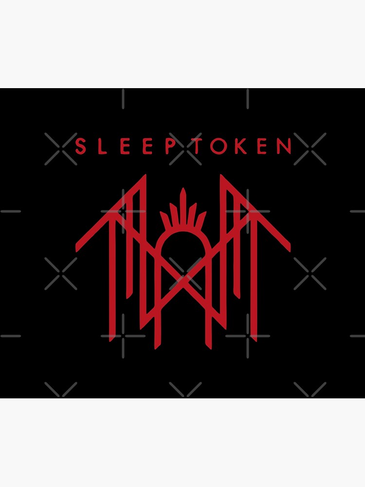 The Old Red Symbol Tapestry Official Sleep Token Merch
