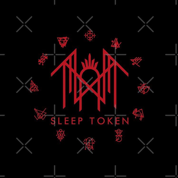 The Circle Of Red Tote Bag Official Sleep Token Merch