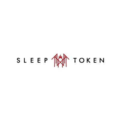 Black And Red-Word And Symbol Tote Bag Official Sleep Token Merch