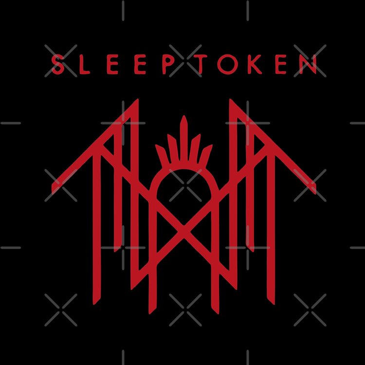 The Old Red Symbol Tote Bag Official Sleep Token Merch