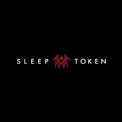 White And Red-Word And Symbol Tote Bag Official Sleep Token Merch