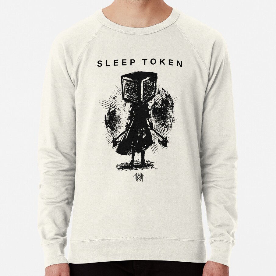 ssrcolightweight sweatshirtmensoatmeal heatherfrontsquare productx1000 bgf8f8f8 18 - Sleep Token Shop