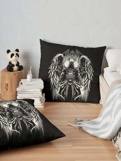 Sleep Token Throw Pillow Official Sleep Token Merch