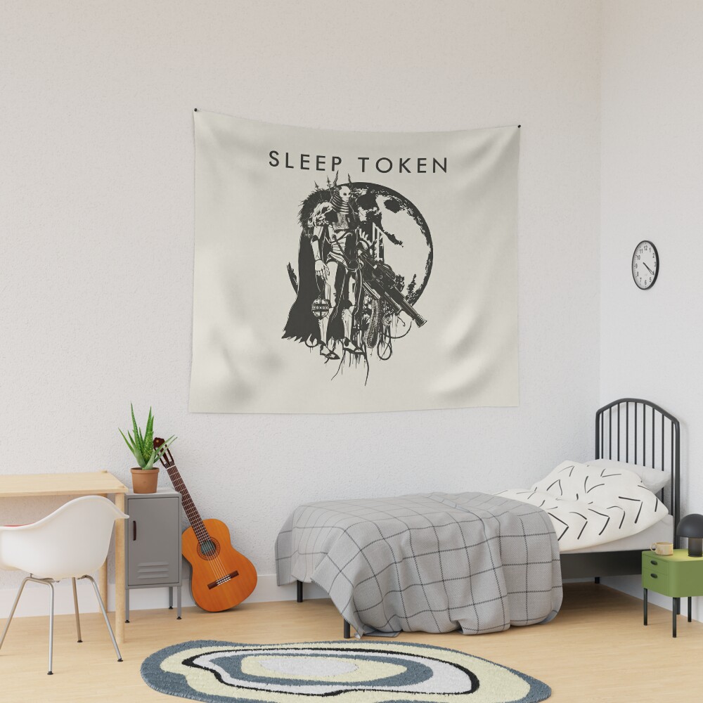 Holding The Mg Tapestry Official Sleep Token Merch